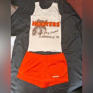 Hooters White Tee with Logo
